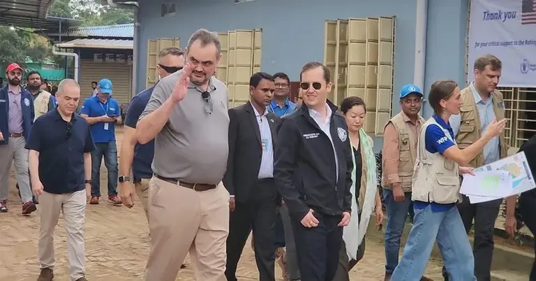 রোহিঙ্গা ক্যাম্প পরিদর্শন করেছেন সার্জিও গরের নেতৃত্বাধীন প্রতিনিধিদল